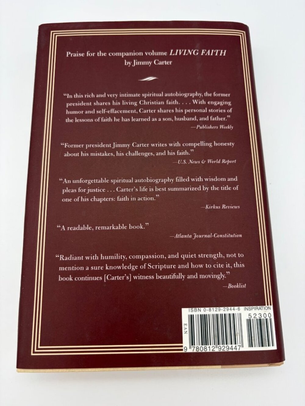 1997 Jimmy Carter Signed Sources of Strength First Edition First Print Hardcover - Picture 3 of 9